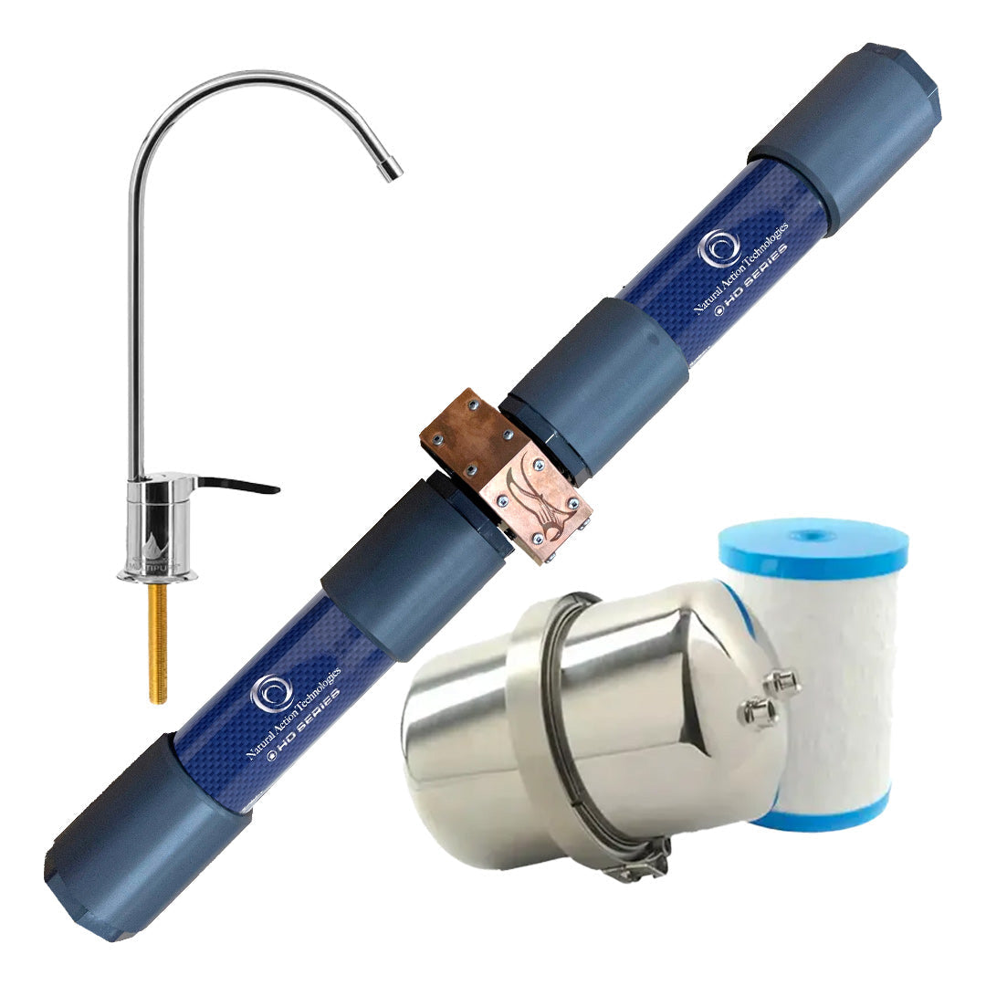 Natural Action MagnaRay Advanced Revitalizer with Under Sink Filtration