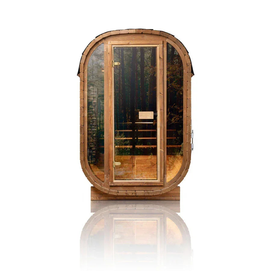 Orivon Wellness Auris One Luxury Outdoor Cedar Sauna - Green Vista Living