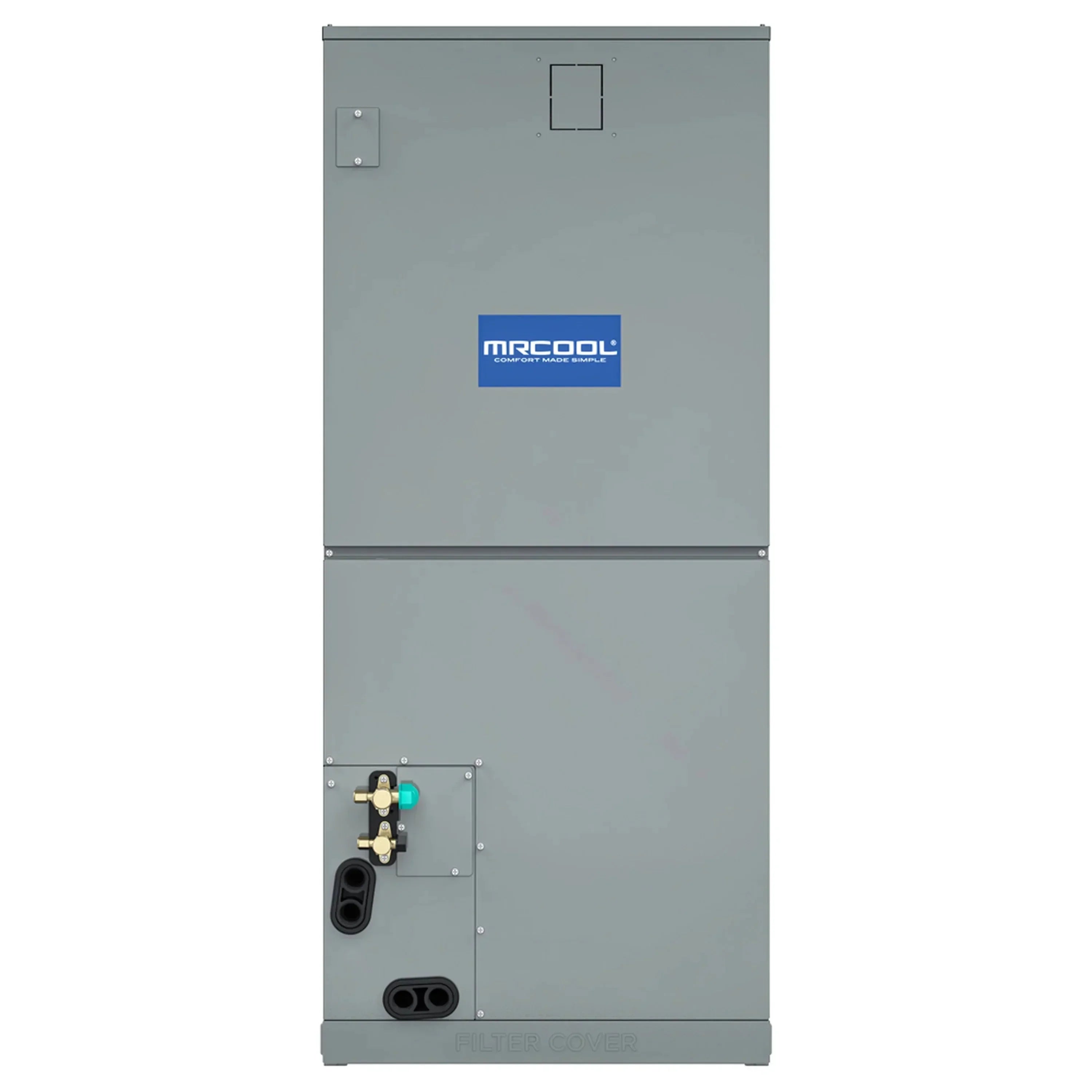 MRCOOL VersaPro 2nd Gen Central Split System with 48K BTU, 4 Ton, 16 SEER2, Heat Pump Condenser and Ducted Air Handler (MVP-48-HP-230A00-O) - Green Vista Living