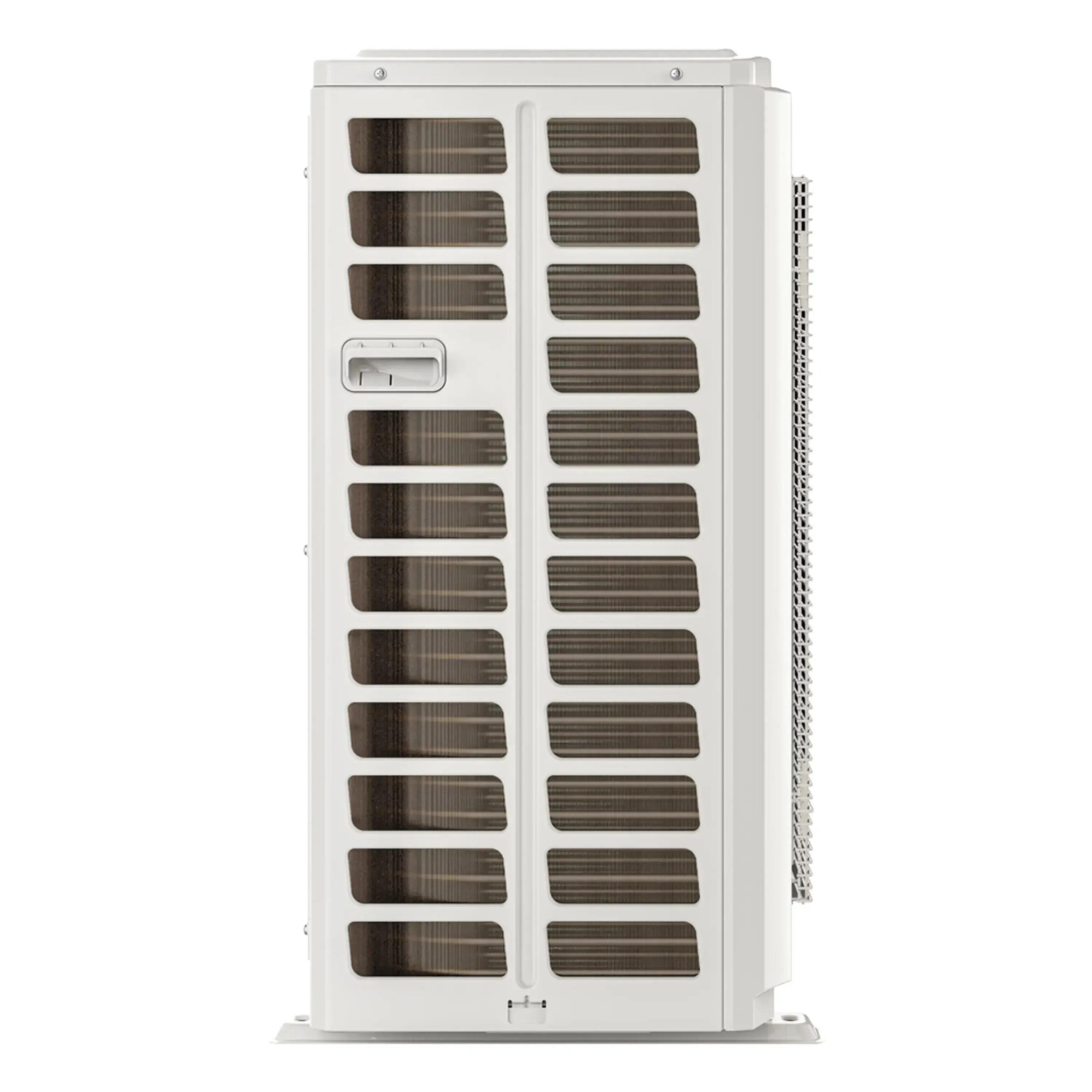 MC High Efficiency mini split AC outdoor condenser unit, white metal housing, energy saving