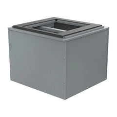 GCI industrial blower gray metal enclosure, square air handling unit for ventilation systems