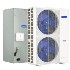 MRCOOL VersaPro 2nd Gen Central Split System with 48K BTU, 4 Ton, 16 SEER2, Heat Pump Condenser and Ducted Air Handler (MVP-48-HP-230A00-O) - Green Vista Living