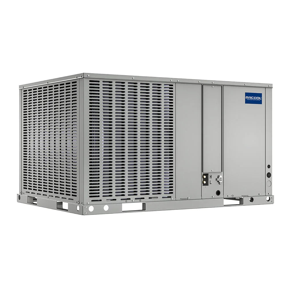 MRCOOL VersaPro 30K BTU Central Heat Pump Package Unit - 13.4 SEER2, Horizontal (MPH301H413B) GeoCool