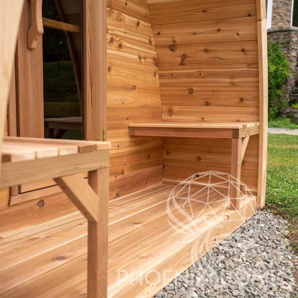 Mini Pod Sauna - Phoenix Domes - Green Vista Living