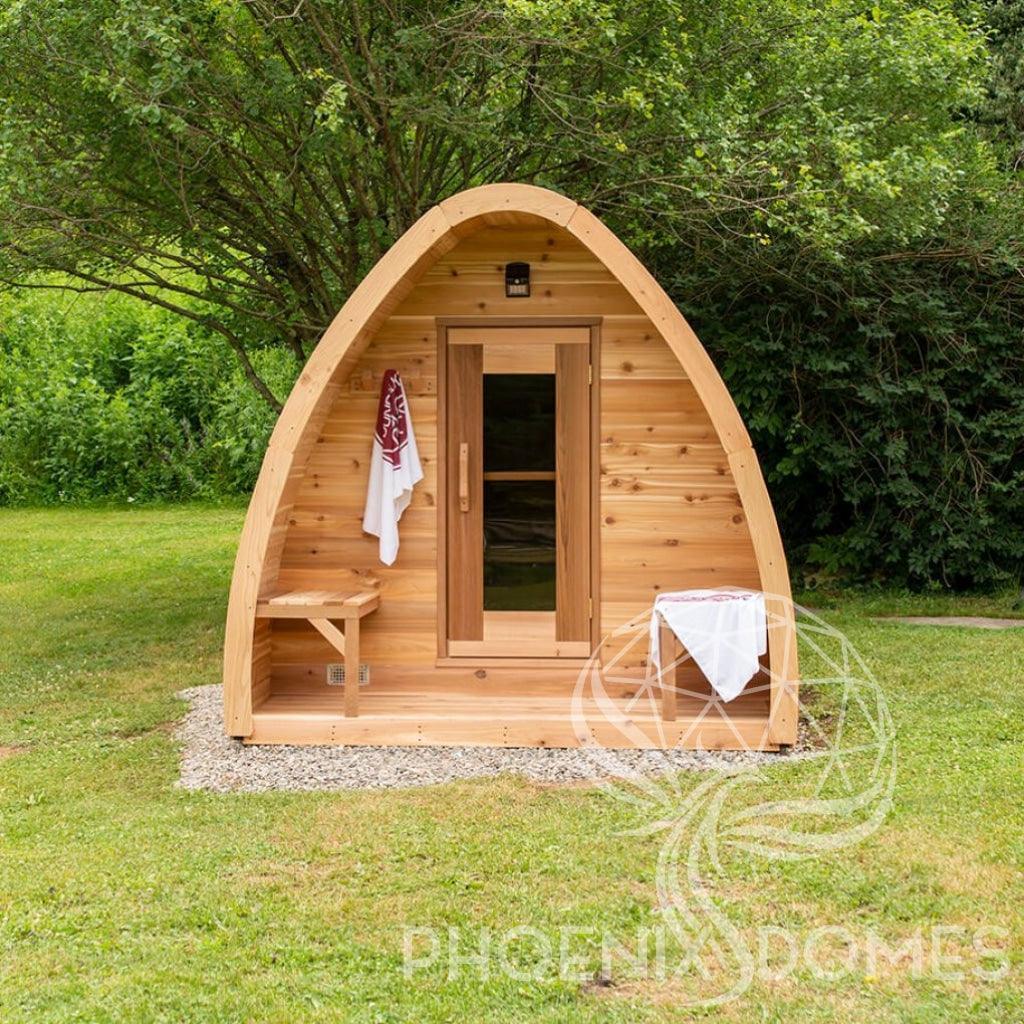 Mini Pod Sauna - Phoenix Domes - Green Vista Living