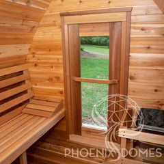 Mini Pod Sauna - Phoenix Domes - Green Vista Living