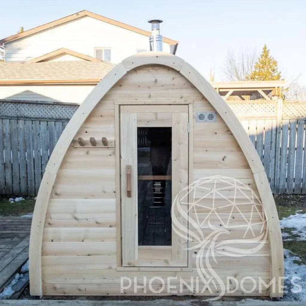 Mini Pod Sauna - Phoenix Domes - Green Vista Living