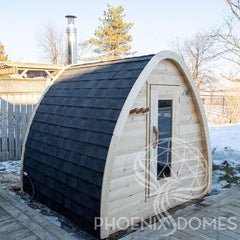 Mini Pod Sauna - Phoenix Domes - Green Vista Living