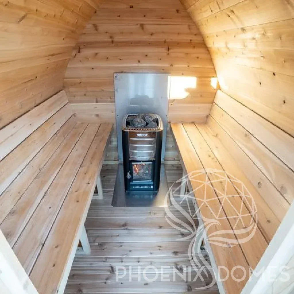 Mini Pod Sauna - Phoenix Domes - Green Vista Living