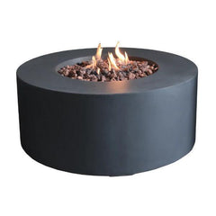 Elementi Modeno - Venice Round Concrete Fire Pit Table - Green Vista Living