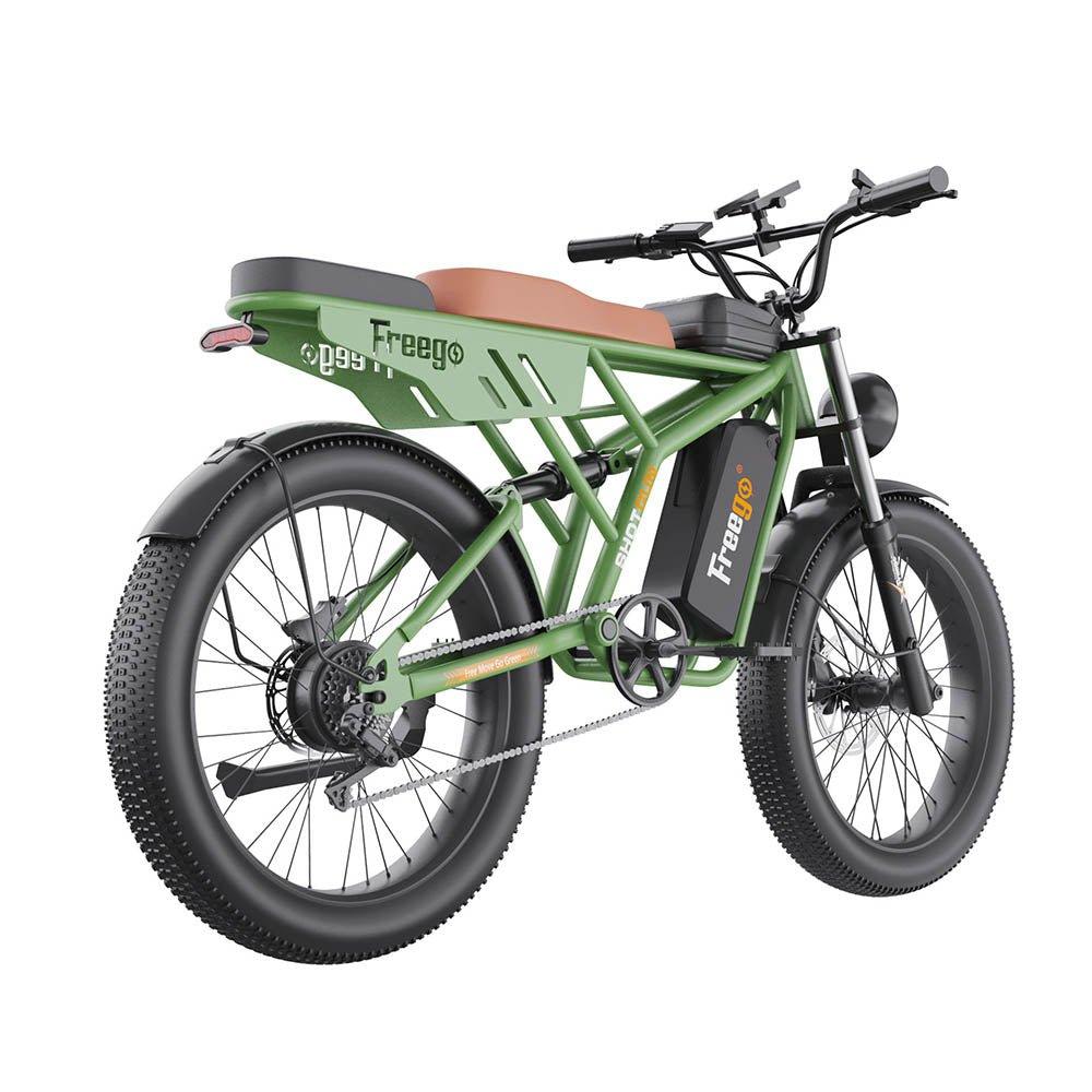 Freego Shotgun Neo F4 Cargo Electric Mountain Bike - Green Vista Living