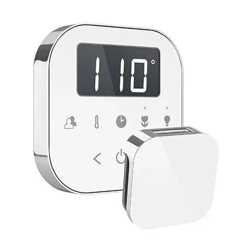 Mr. Steam AirButler Max Linear Steam Shower Control Package with AirTempo Control and Linear SteamHead - Green Vista Living