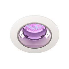 Mr. Steam 15 in. W. ChromaTherapy Light with LED Clusters in Recessed White