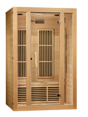 Maxxus "Seattle" 2 Person Near Zero EMF FAR IR Sauna (MX-J206-01-ZF)