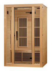 Maxxus "Seattle" 2 Person Near Zero EMF FAR IR Sauna (MX-J206-01-ZF)
