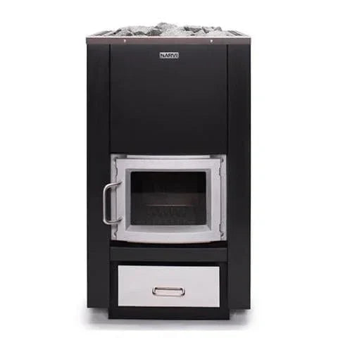 Narvi 30/50 Wood-Burning Sauna Stove, Up to 50kW - Green Vista Living