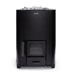 Narvi NC 16 Black, 17kW Wood-Burning Sauna Stove - Green Vista Living