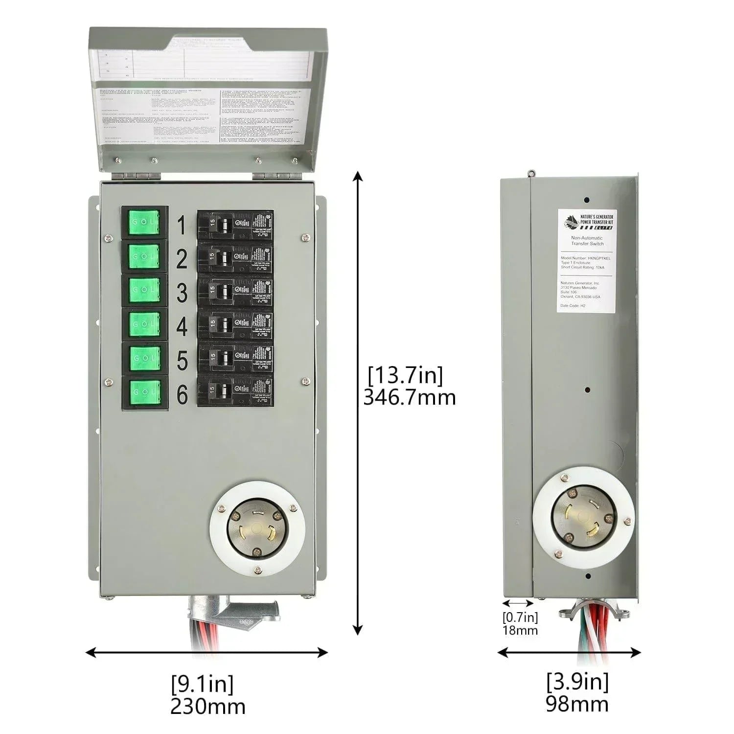 Nature's Generator Elite Gold - PE System - Green Vista Living