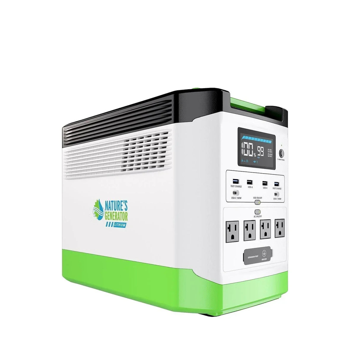 Nature's Generator Lithium 1800 Power Station - Green Vista Living