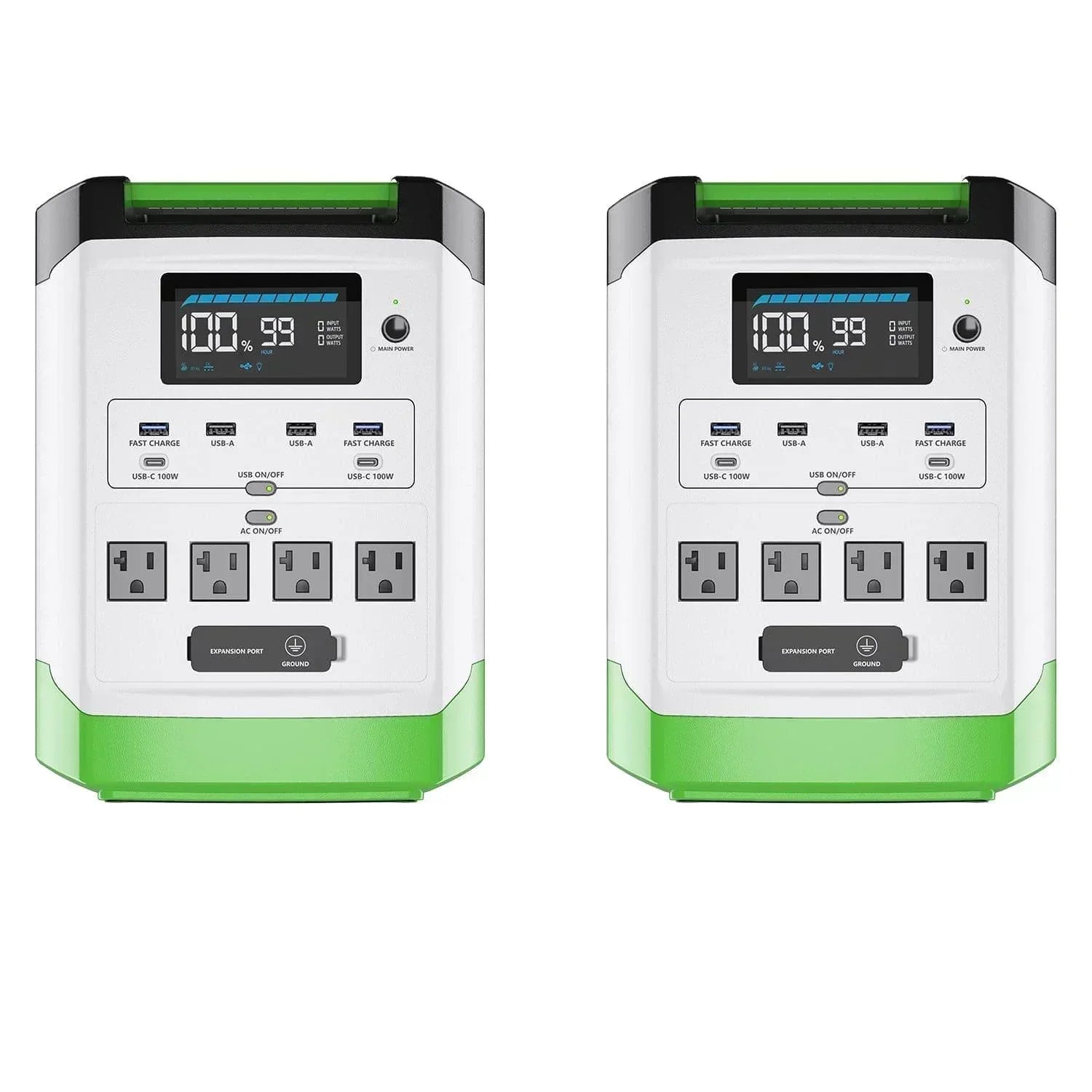 Nature's Generator Lithium 1800 Combo - Green Vista Living