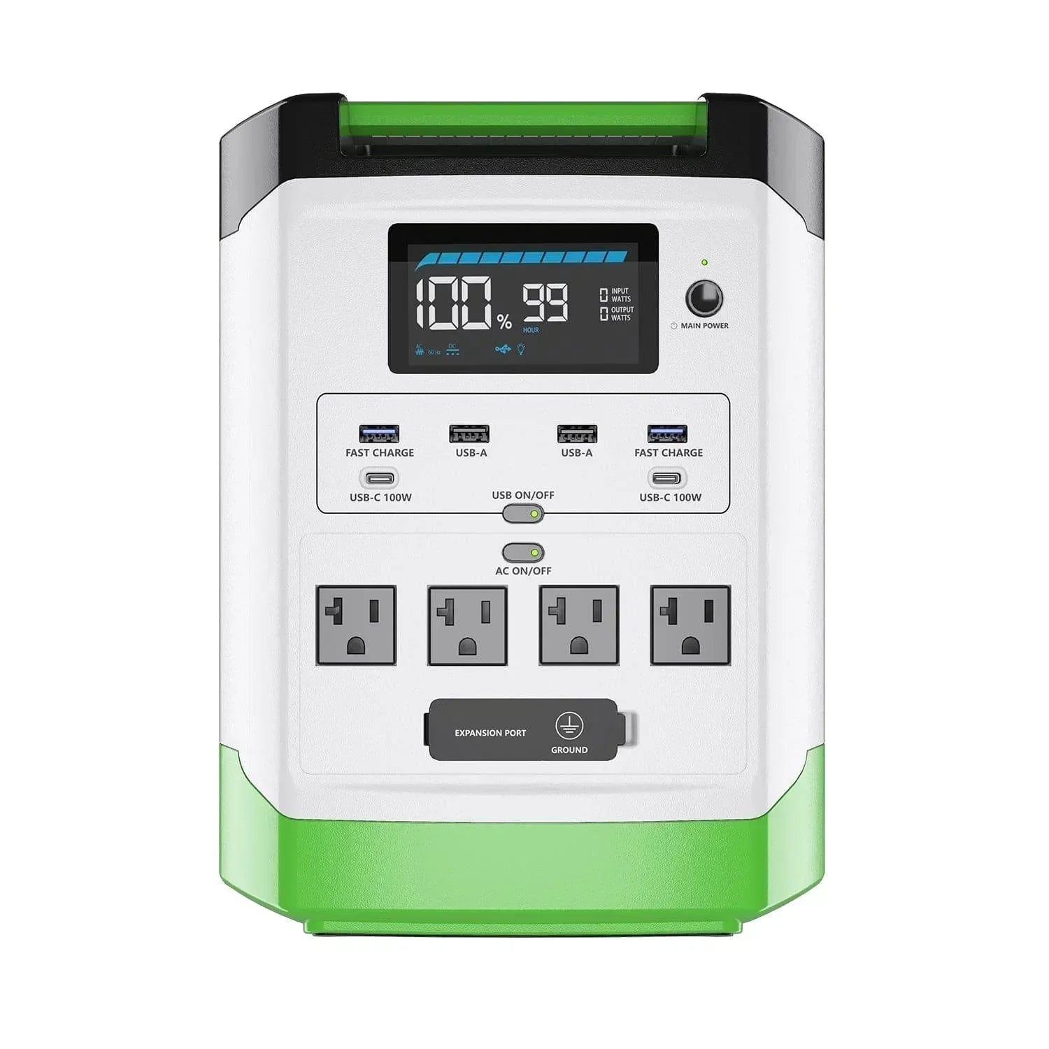 Nature's Generator Lithium 1800 Solar Generator and Transfer Switch - Green Vista Living