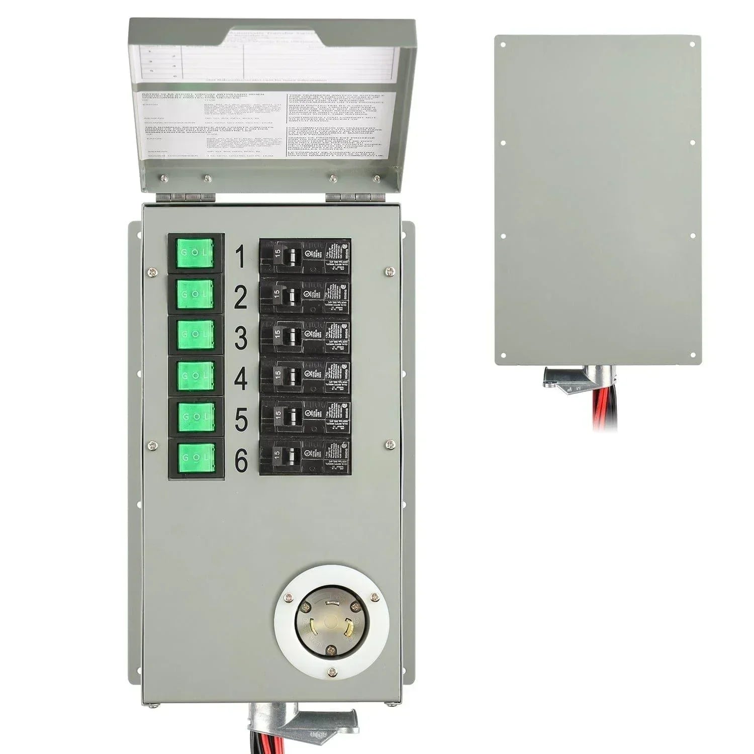 Nature's Generator Lithium 1800 Solar Generator and Transfer Switch - Green Vista Living
