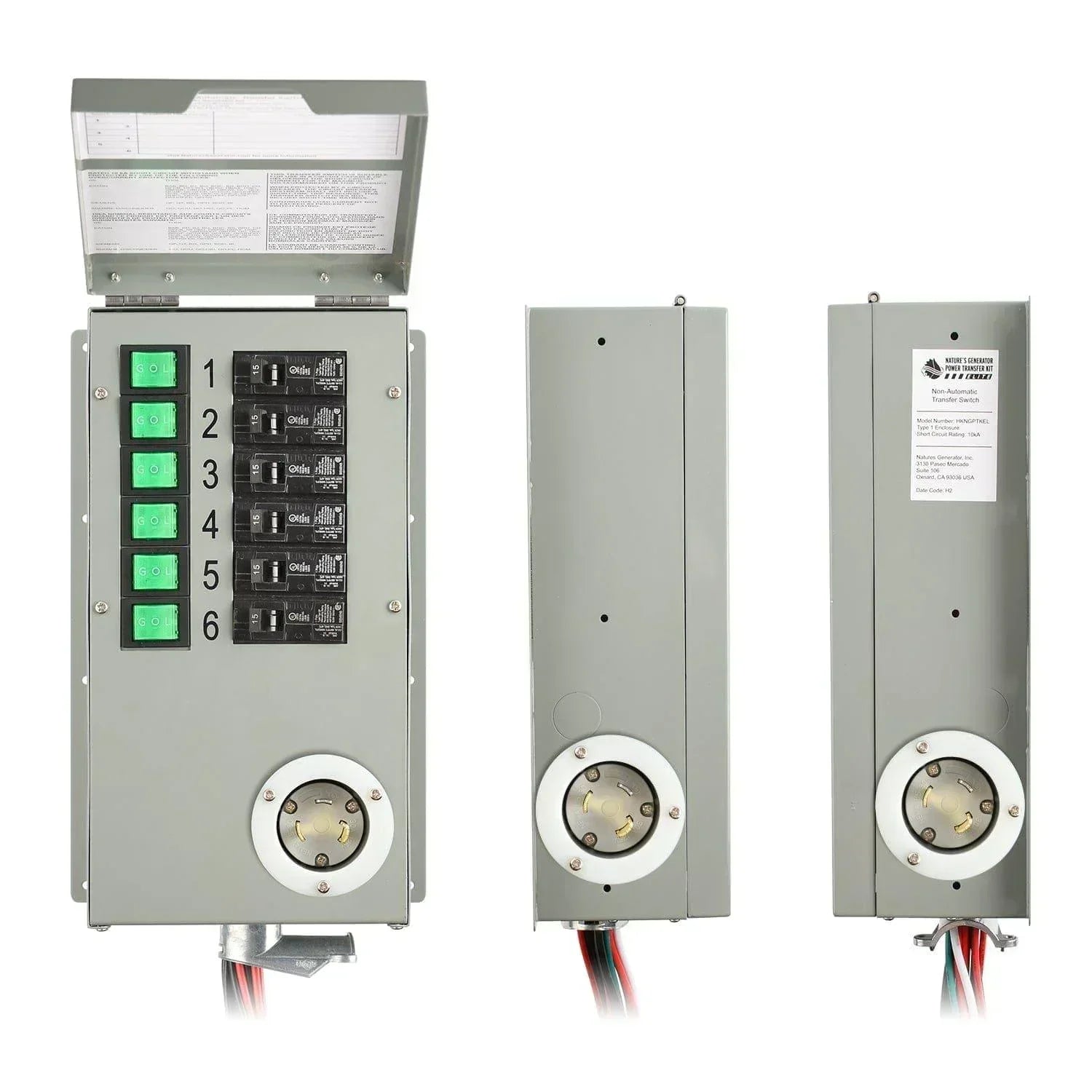 Nature's Generator Lithium 1800 Solar Generator and Transfer Switch - Green Vista Living