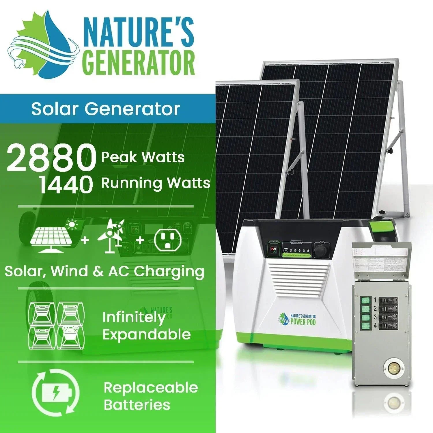 Nature's Generator Platinum - PE System - Green Vista Living