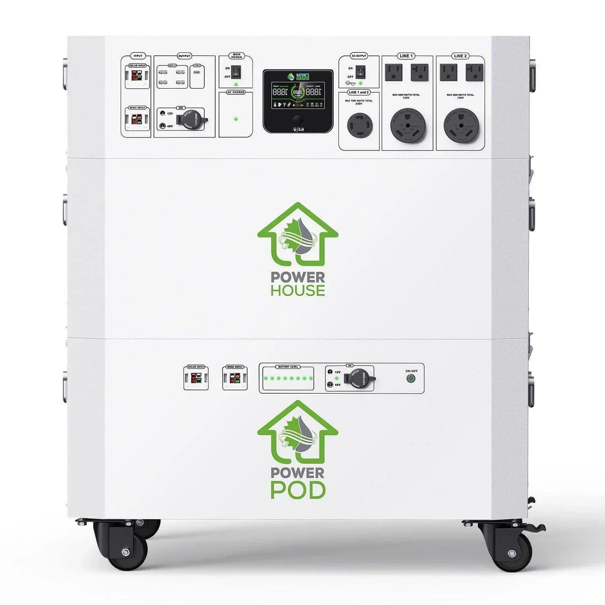 Nature's Generator Powerhouse + Power Pod - Green Vista Living
