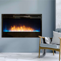 American Hearth Empire Nexfire Linear 74" Electric Fireplace