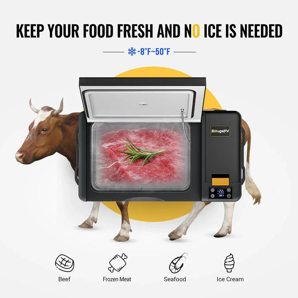 CRPRO30 VIP Upgraded 30 Quart 12V Car Fridge Kit - Green Vista Living