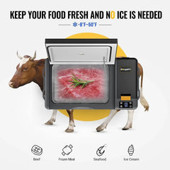 BougeRV CRPRO20 21QT 12V Portable Refrigerator Kit - Green Vista Living