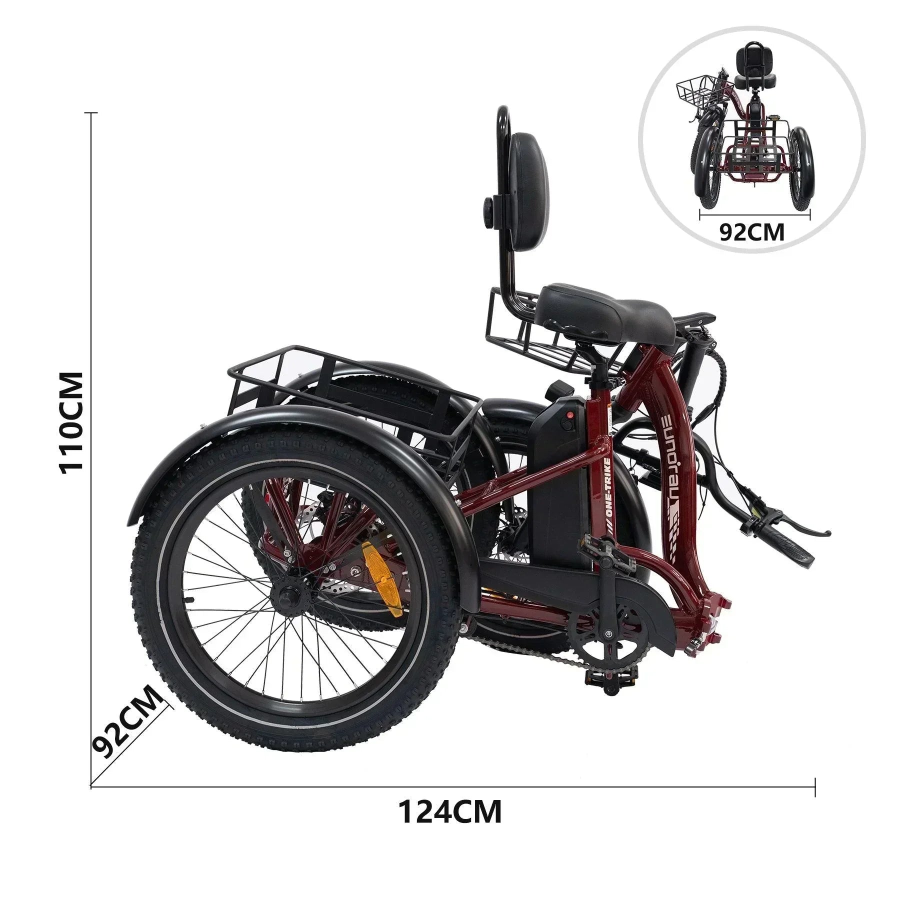 Eunorau ONE-TRIKE - Green Vista Living