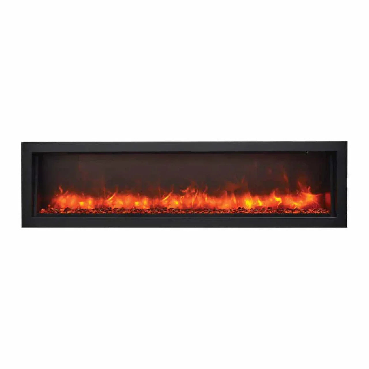 Amantii 72 Inch Panorama Slim BI-72-SLIM-OD Linear Indoor or Outdoor Electric Fireplace - Green Vista Living