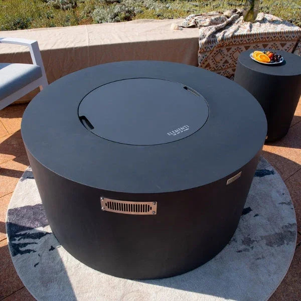 Elementi Pacaya Fire Table With Propane Tank Drawer OFG311 - Green Vista Living