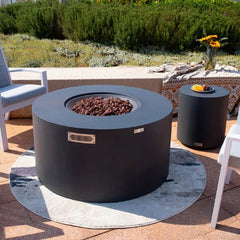 Elementi Pacaya Fire Table With Propane Tank Drawer OFG311 - Green Vista Living