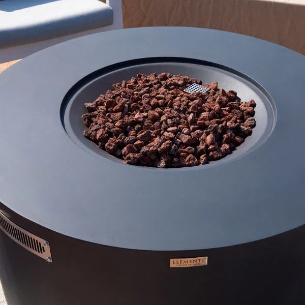 Elementi Pacaya Fire Table With Propane Tank Drawer OFG311 - Green Vista Living