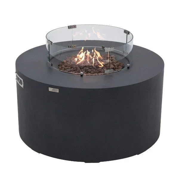 Elementi Pacaya Fire Table With Propane Tank Drawer OFG311 - Green Vista Living