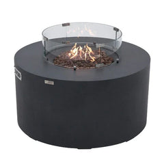 Elementi Pacaya Fire Table With Propane Tank Drawer OFG311 - Green Vista Living