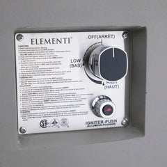 Elementi Pacaya Fire Table With Propane Tank Drawer OFG311 - Green Vista Living