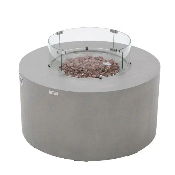 Elementi Pacaya Fire Table With Propane Tank Drawer OFG311 - Green Vista Living