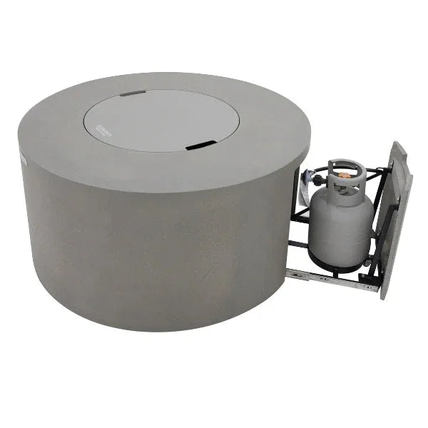 Elementi Pacaya Fire Table With Propane Tank Drawer OFG311 - Green Vista Living