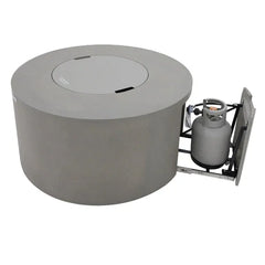 Elementi Pacaya Fire Table With Propane Tank Drawer OFG311 - Green Vista Living