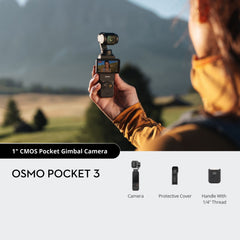 DJI Osmo Pocket 3 Handheld Pocket Gimbal Camera 1-Inch CMOS & 4K/120fps