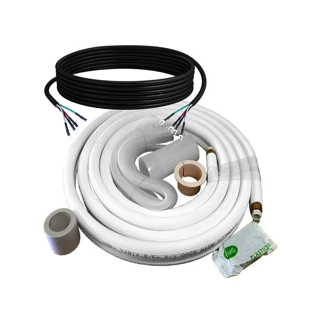 Copper Piping Kit Lineset for Mini Split Installation - Green Vista Living
