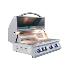 RCS Premier 32" Built-in Grill with LED Lights RJC32AL