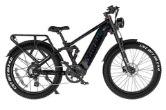 Vitilan T7PRO Full Suspension Mountain E-bike - Green Vista Living