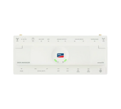 SMA Data Manager white front panel with ports and LED indicators for solar inverter systems