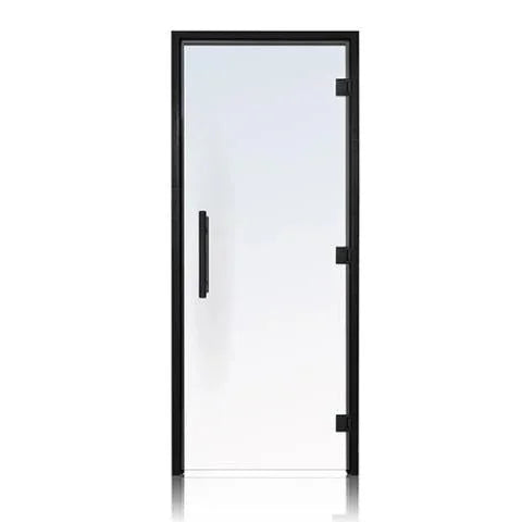 ProSaunas Clear ADA Glass Sauna Door 36x81 Black Alder - Green Vista Living