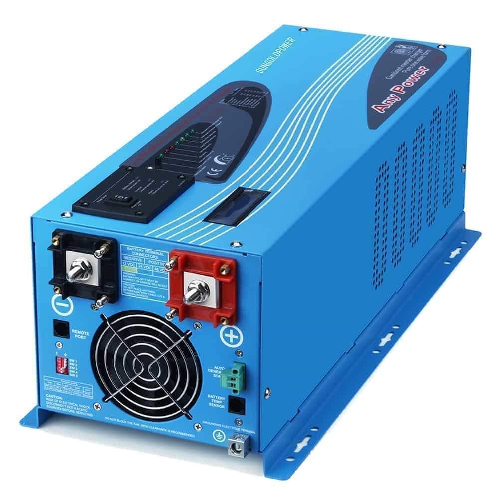 Sungold Power 3000W DC 24V Pure Sine Wave Inverter With Charger - Green Vista Living
